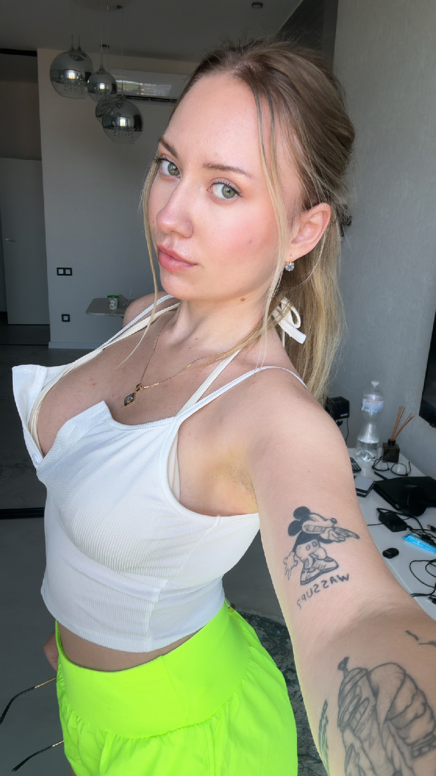 KateV in her underwear in Rostov-on-Don