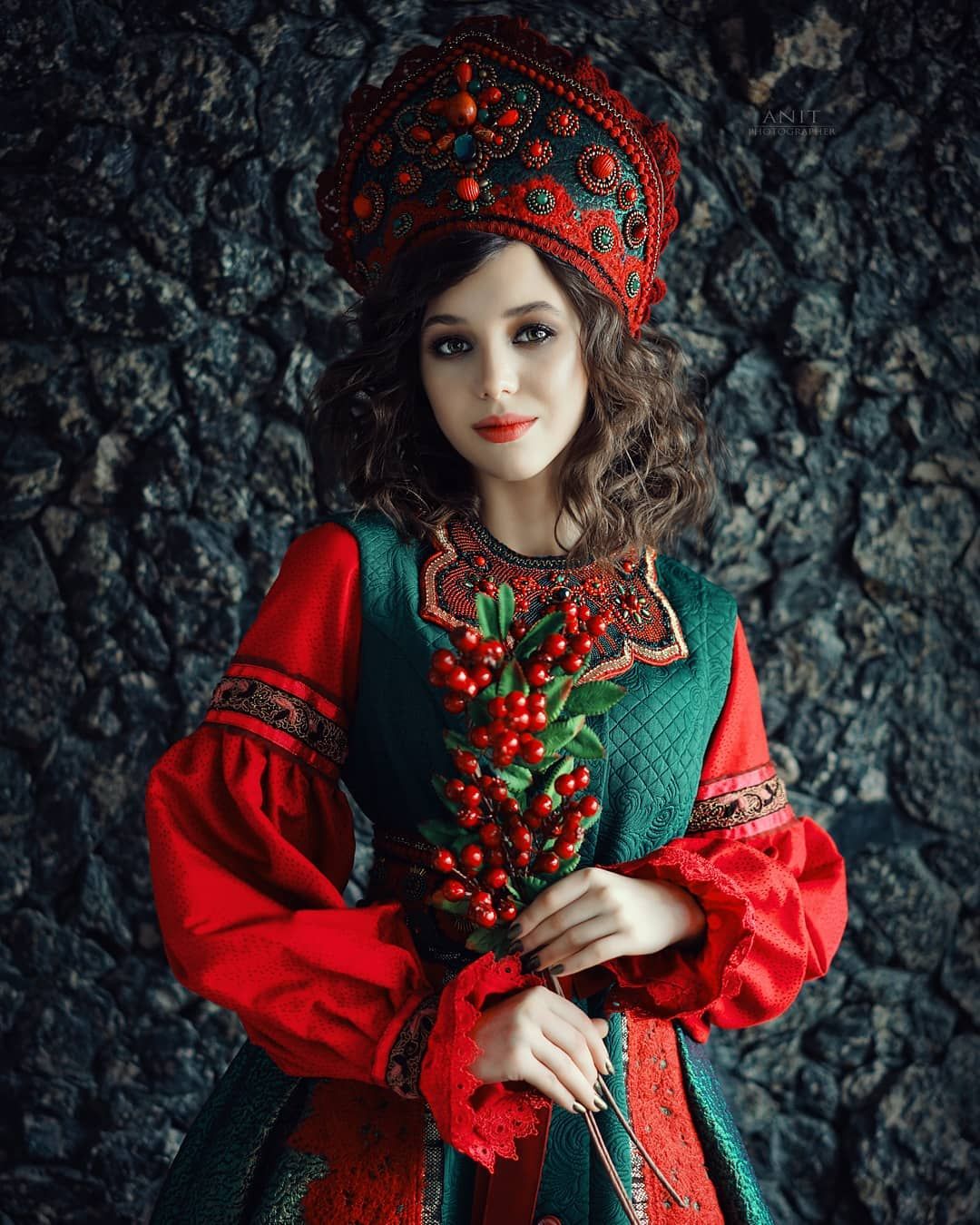 Nude girl Women in Slavic costumes in Rostov-on-Don